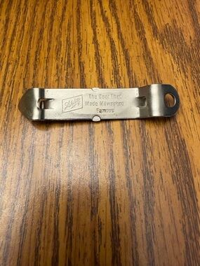 Schlitz Silver Speed Opener Bottle Opener - Silver